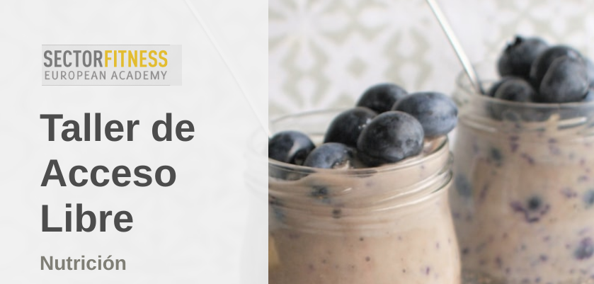 Esta semana taller de Nutrición gratuito.